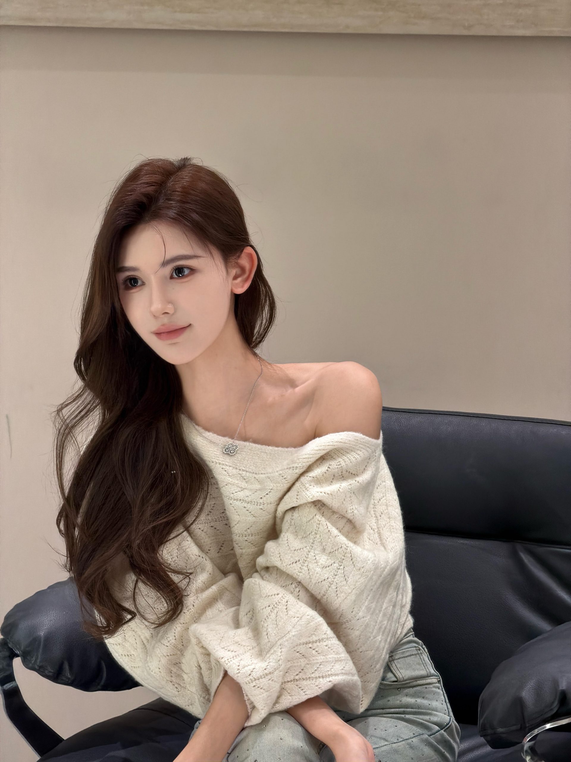 清纯美女形象照，淡妆自然人像摄影