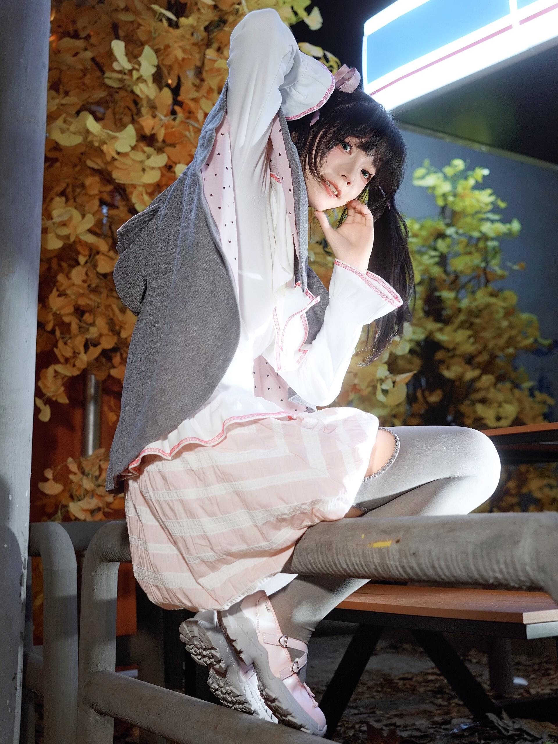 清纯美女户外人像，青春唯美写真