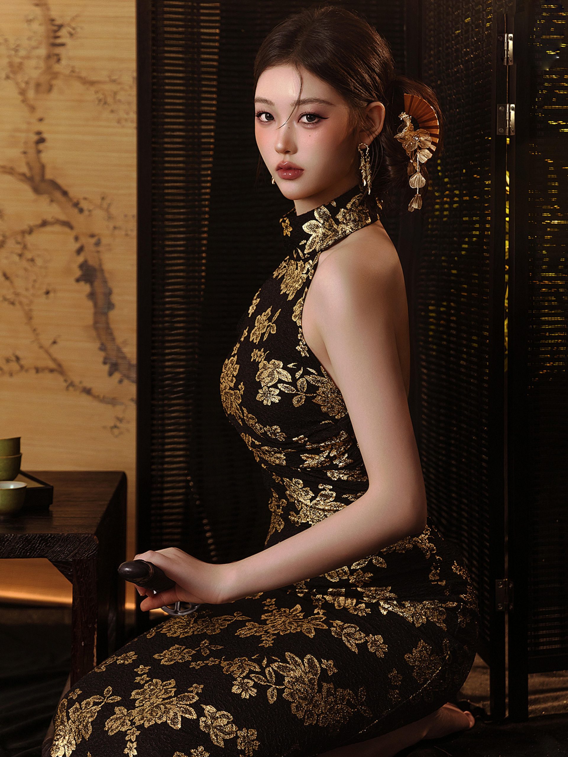 美女写真高清照，优雅气质人像图