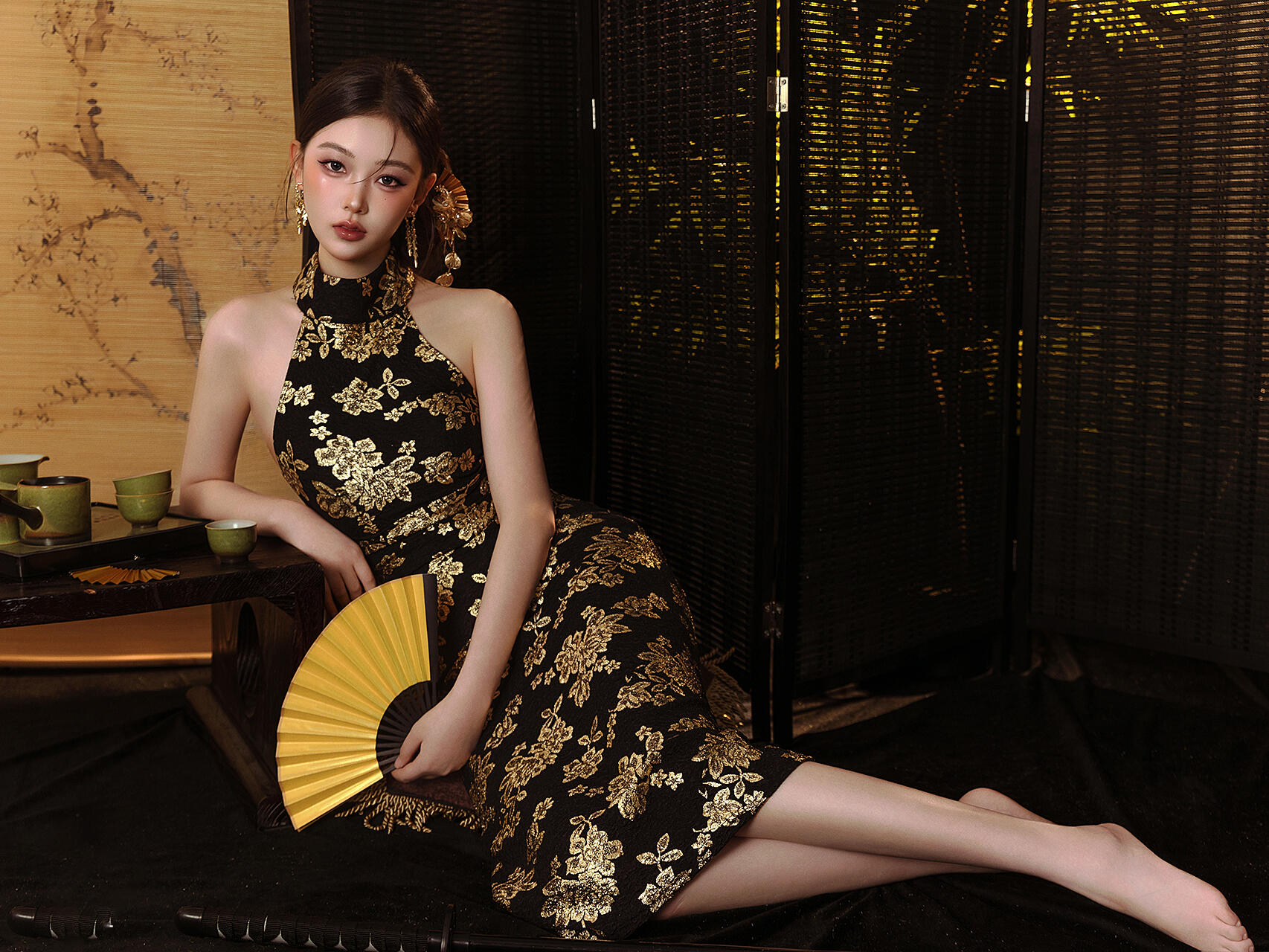 美女写真集图片，唯美艺术光影人像