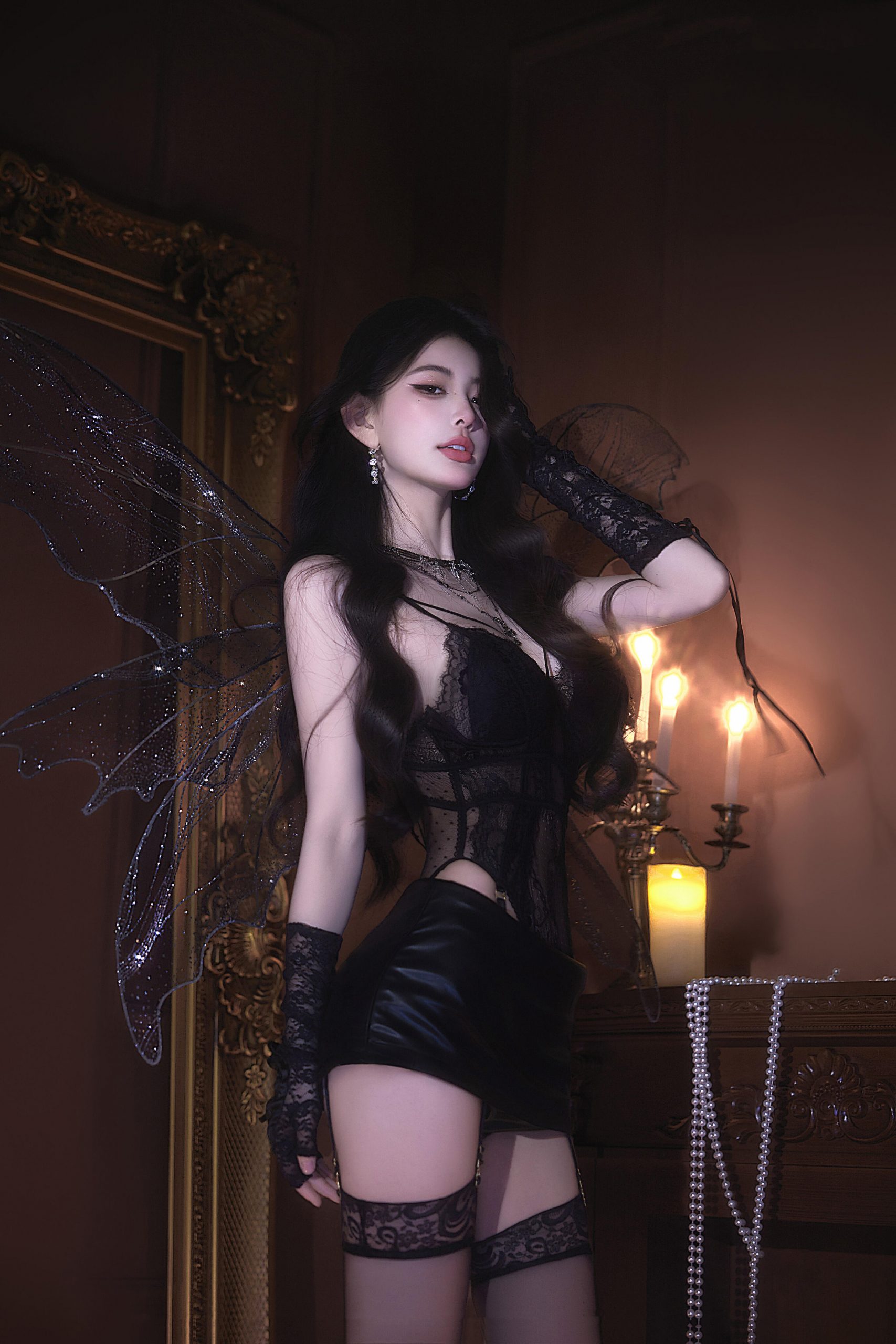 美女写真高清照，优雅气质人像图
