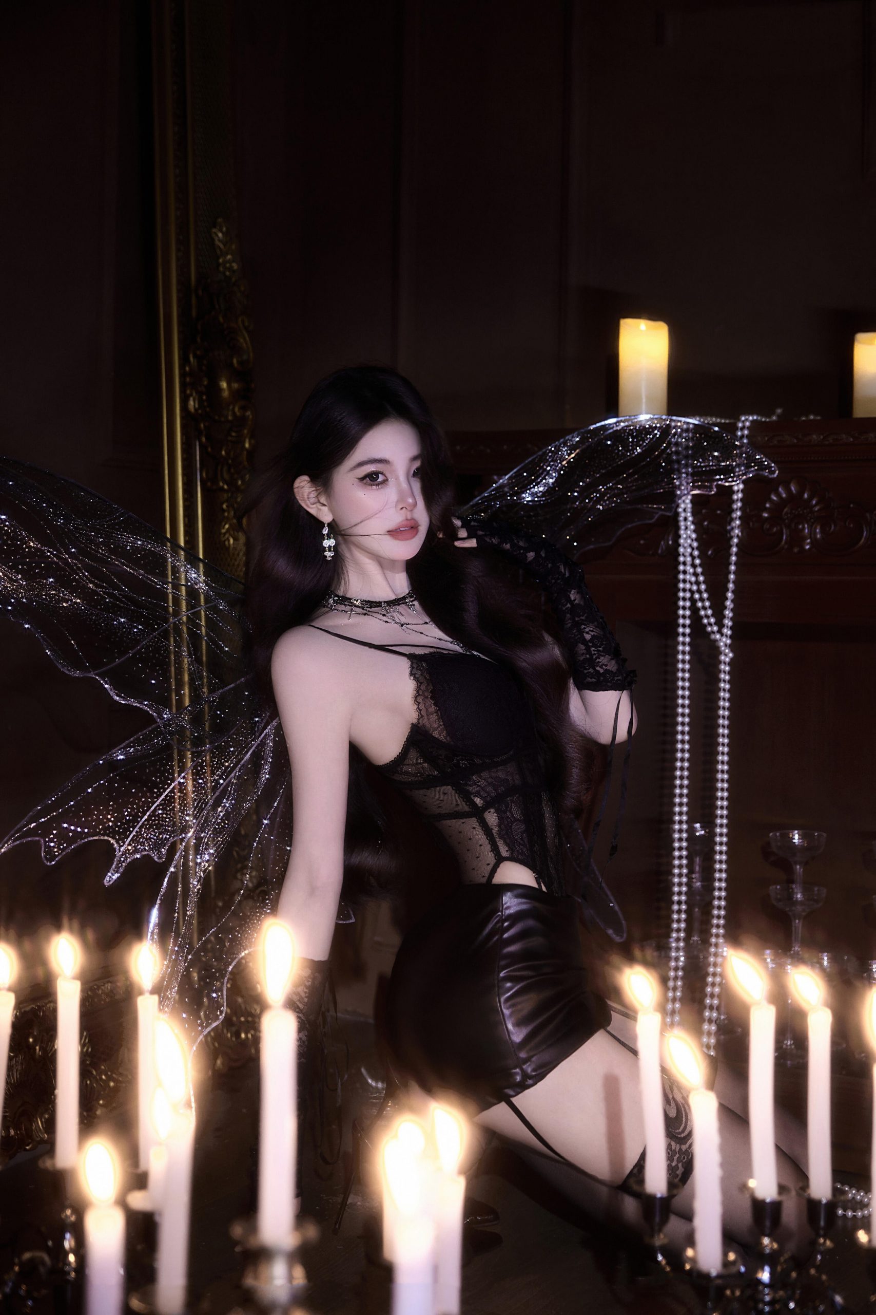 美女写真集图片，唯美艺术光影人像