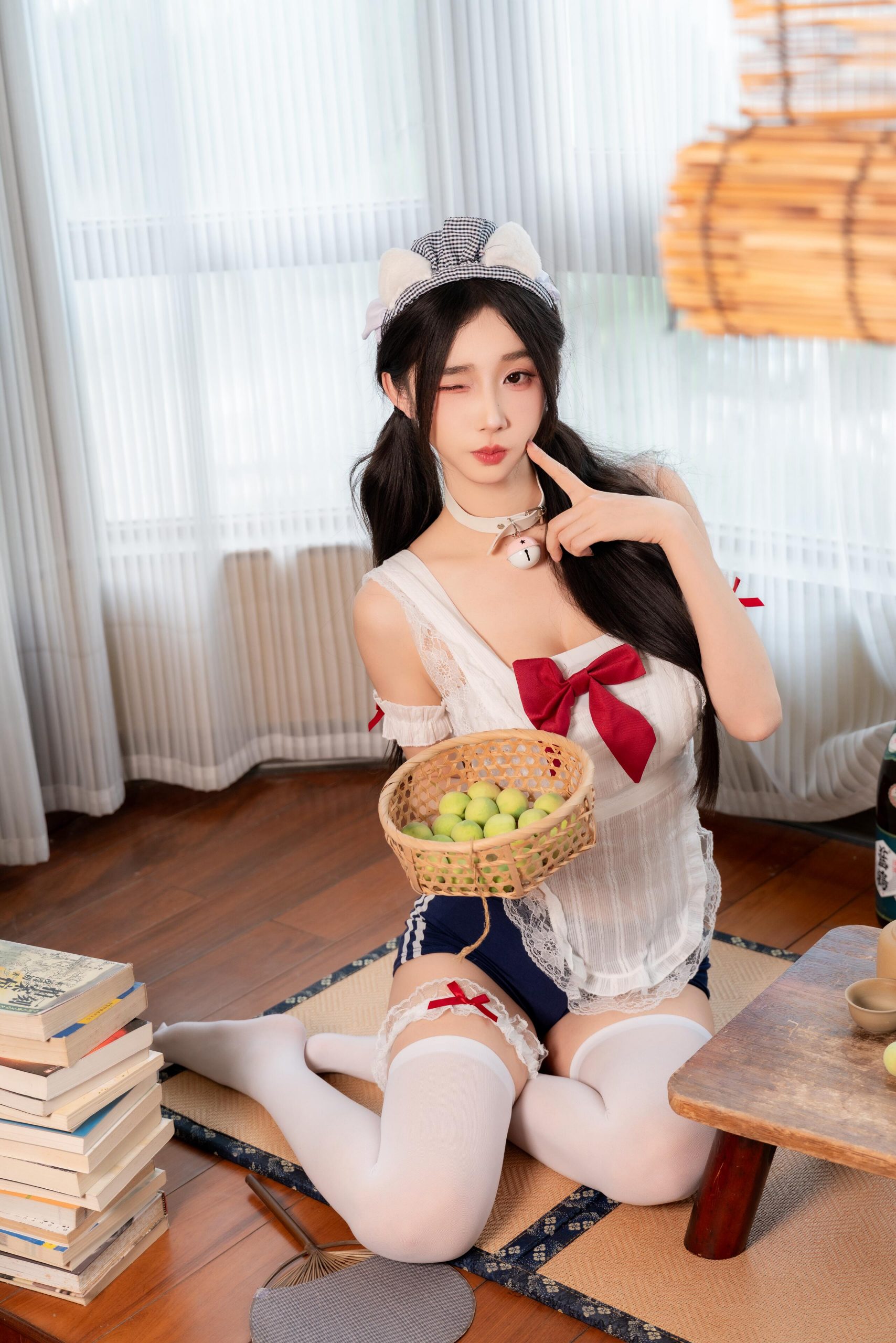  清纯美女唯美写真，校园风人像摄影