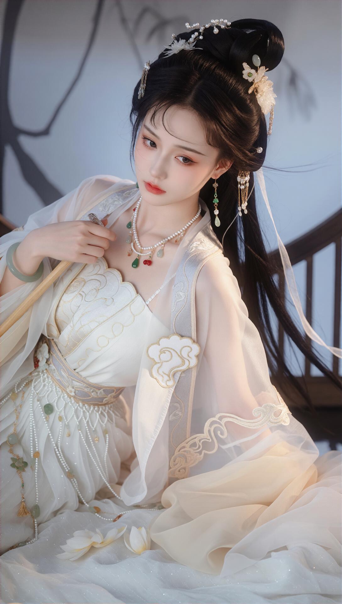 清纯美女户外人像，青春唯美写真